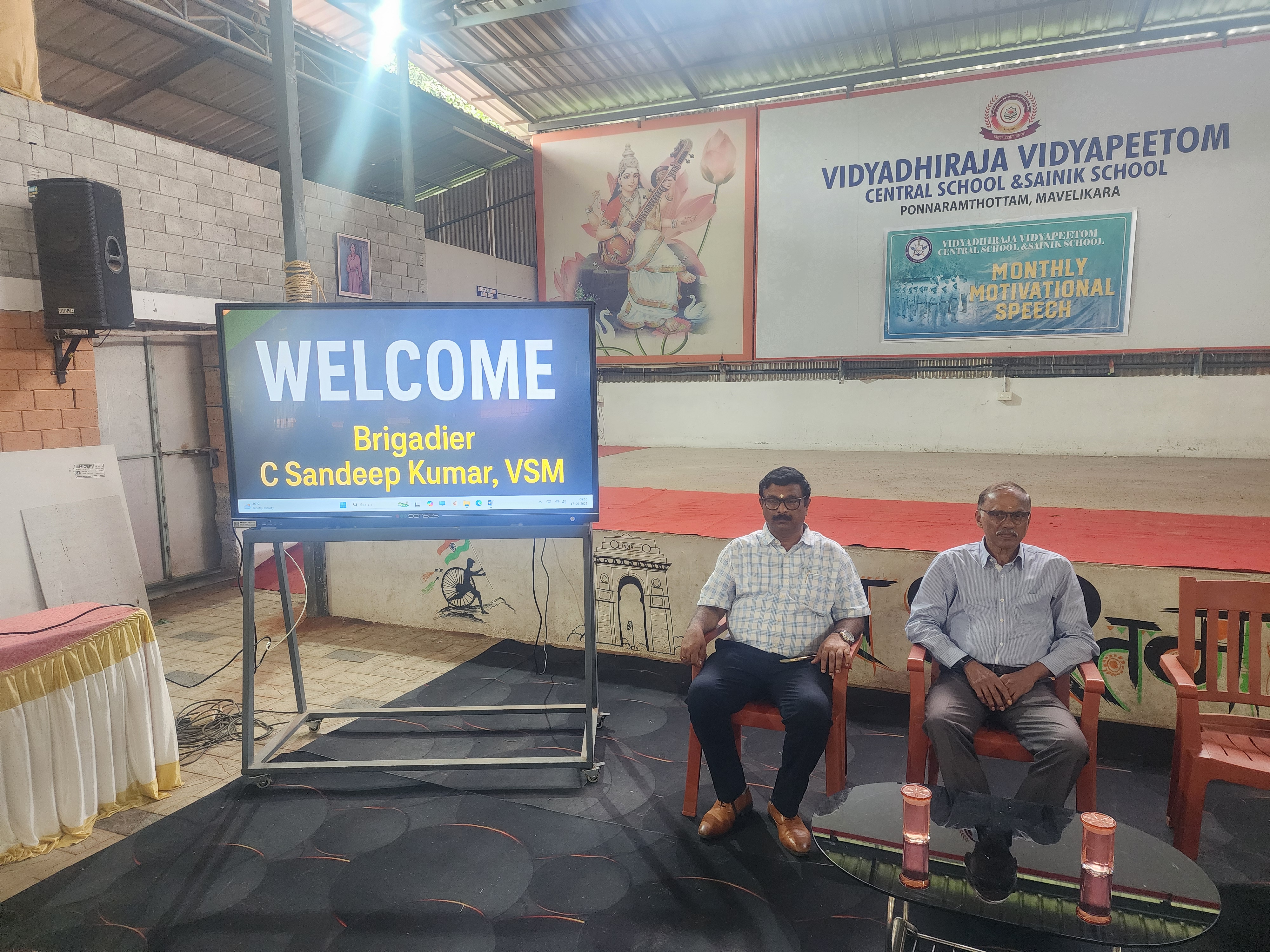 Leadership Summit — Monthly Talks By Vip's — Vidyadhiraja Vidyapeetom Sainik School
